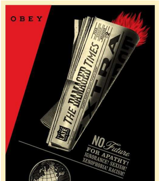 Damaged Times + Journal - Shepard Fairey (OBEY)