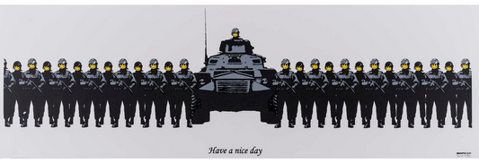 Have a Nice Day- Banksy - Signée