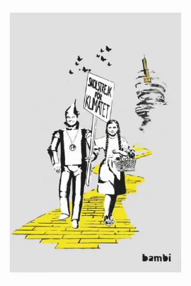 There's No Place Like Home - Gris. Publié pour la Journée mondiale de l'environnement 2020 - Bambi