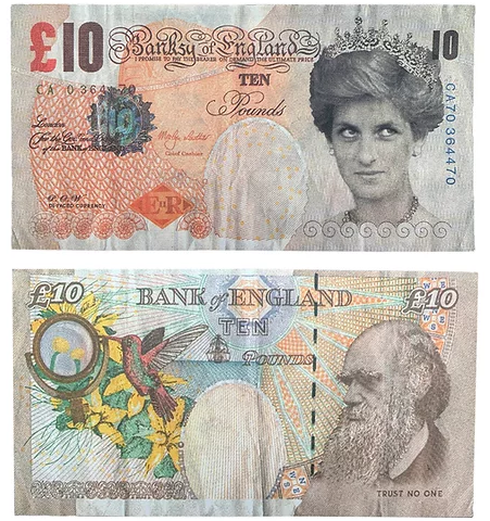 Di-Faced Tenner - Banksy - From the Private Collection of Steve Lazarides