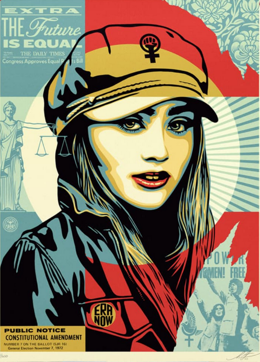 The Future is Equal - Shepard Fairey (Obey)